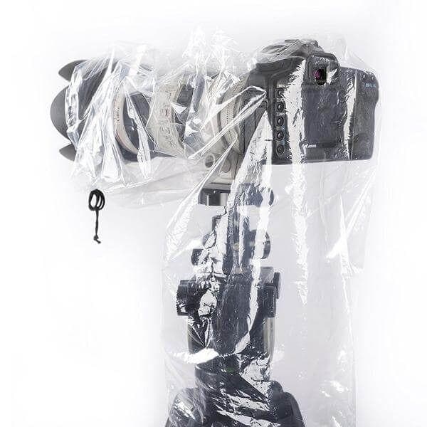 RC1-5 | Clear Rain Cover for DSLR & Other Cameras 5 Pack | Movo - Image 2