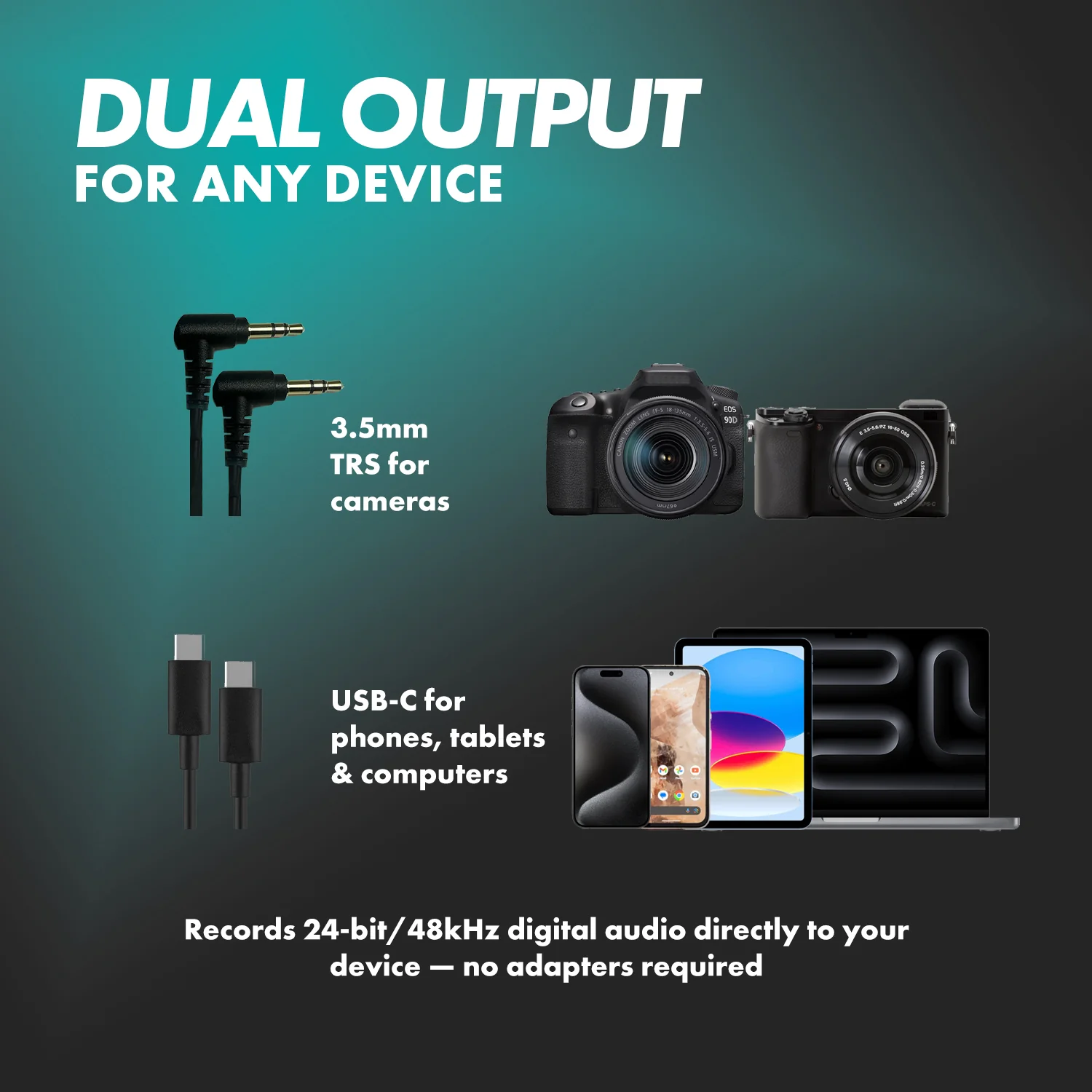 VXR10-AI | AI Powered Shotgun Microphone | Movo - Image 5