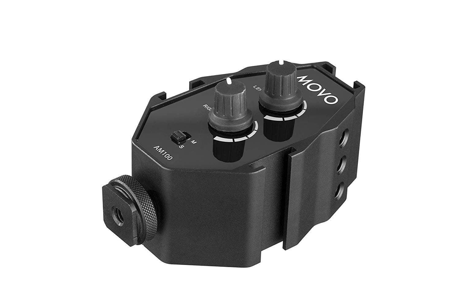 AM100 | 2-Channel TRS 3.5mm Microphone Audio Mixer | Movo - Image 3