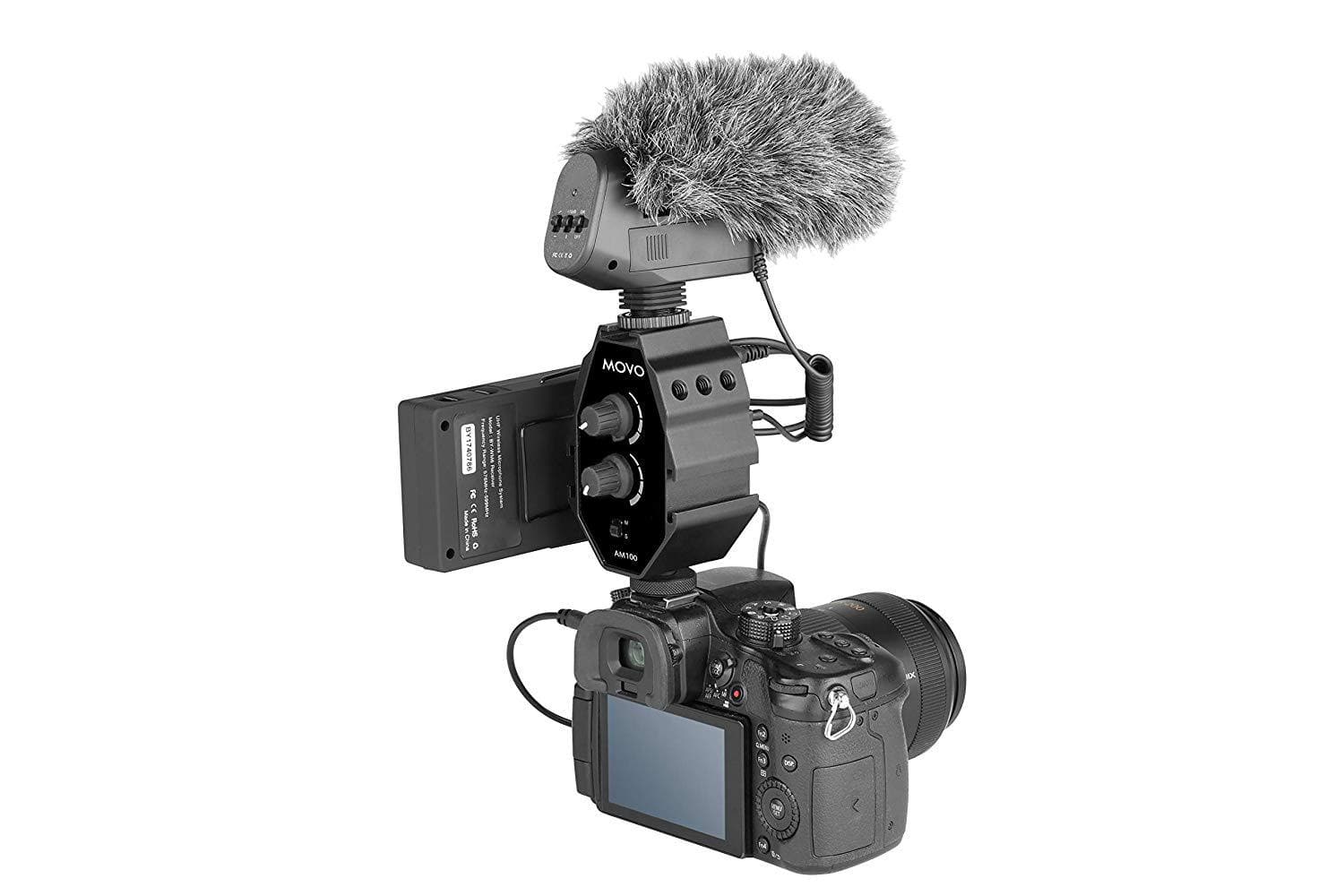 AM100 | 2-Channel TRS 3.5mm Microphone Audio Mixer | Movo - Image 6