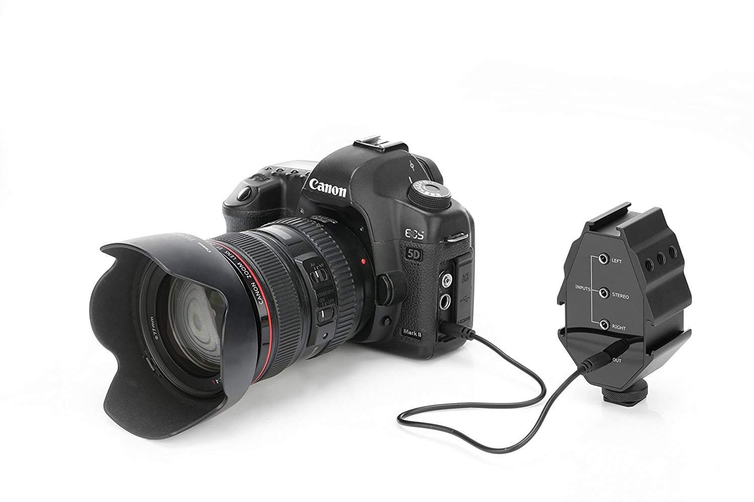 AM100 | 2-Channel TRS 3.5mm Microphone Audio Mixer | Movo - Image 8