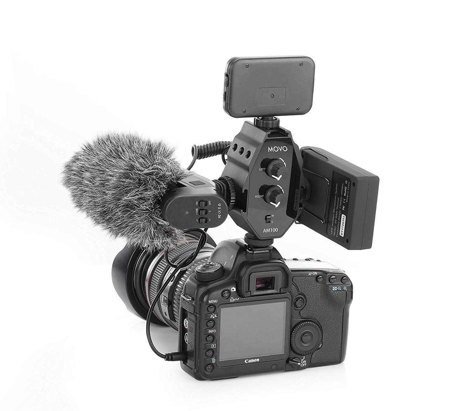 AM100 | 2-Channel TRS 3.5mm Microphone Audio Mixer | Movo - Image 9