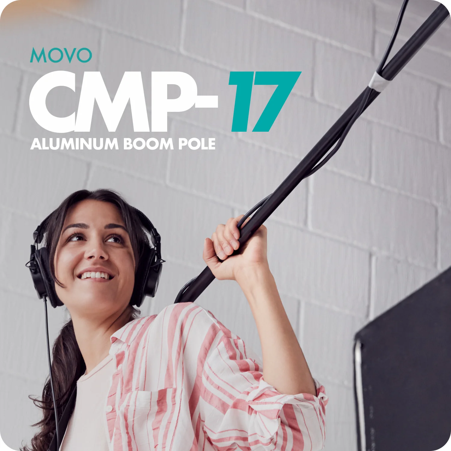CMP-17 | Professional Aluminum Boom Pole | Movo - Image 3