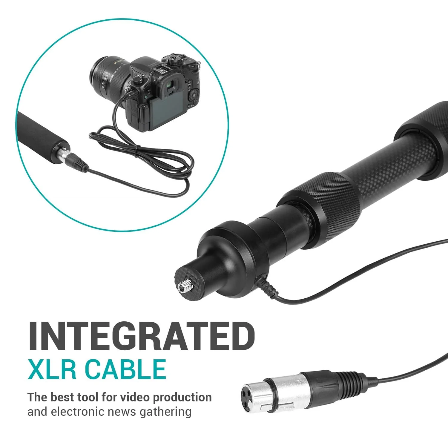CMP-25 | Telescoping Microphone Boom Pole | Movo - Image 3