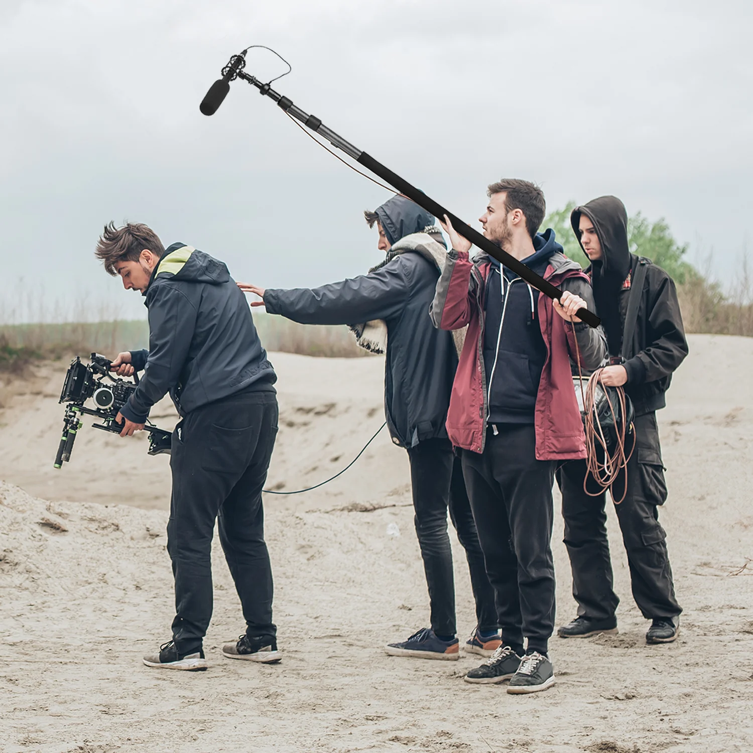 CMP-25 | Telescoping Microphone Boom Pole | Movo - Image 6