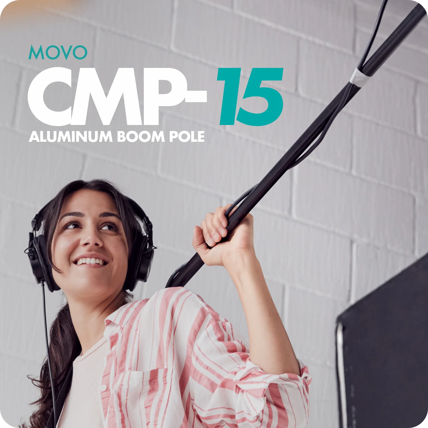 CMP-15 | Professional Aluminum Boom Pole | Movo - Image 3