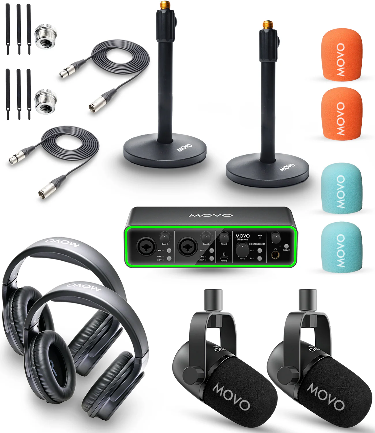 PodPak2 | Complete Podcasting Kit | Movo - Image 9