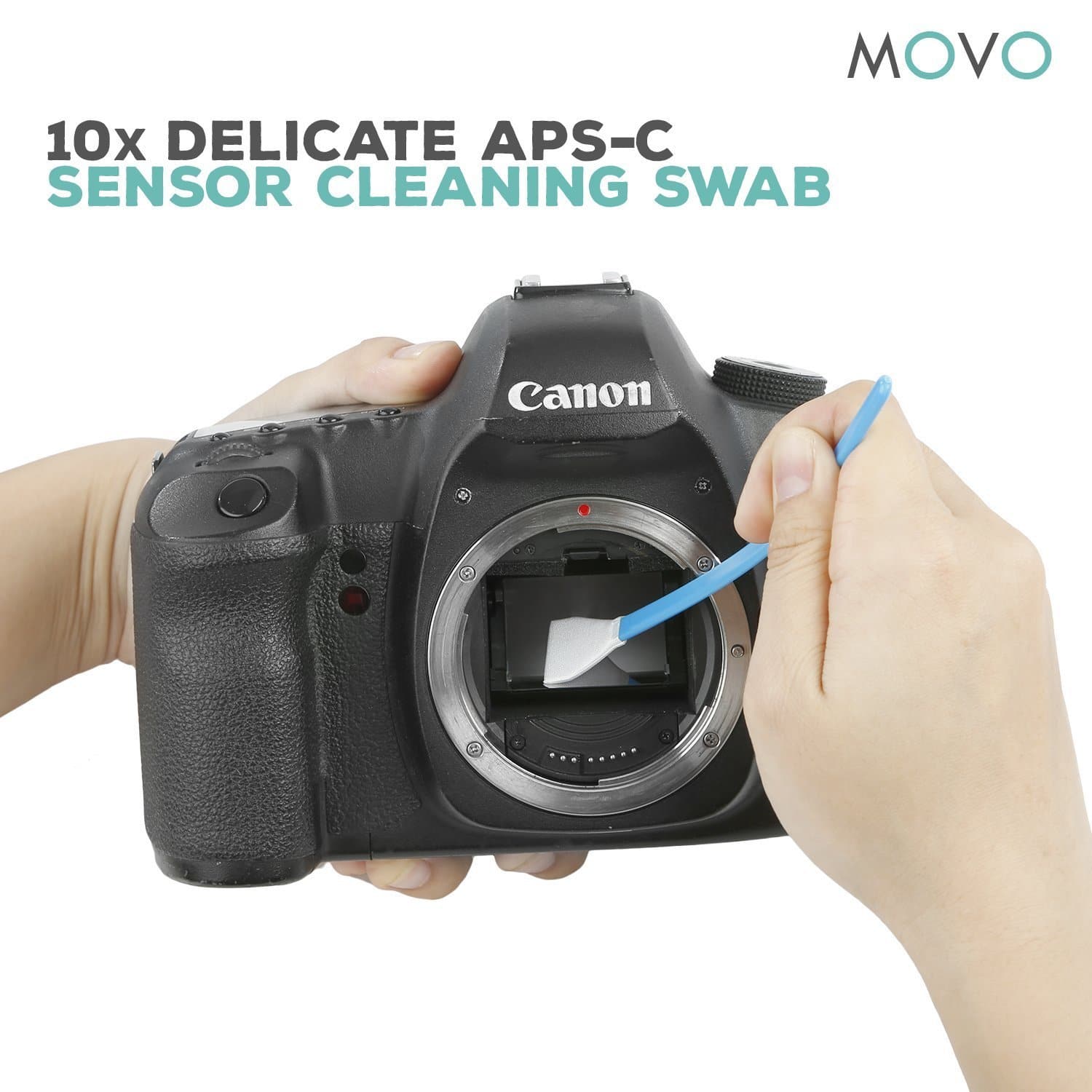 CCD Clean Kit | 18-Piece Essentials Camera Sensor Cleaner Kit | Movo - Image 3