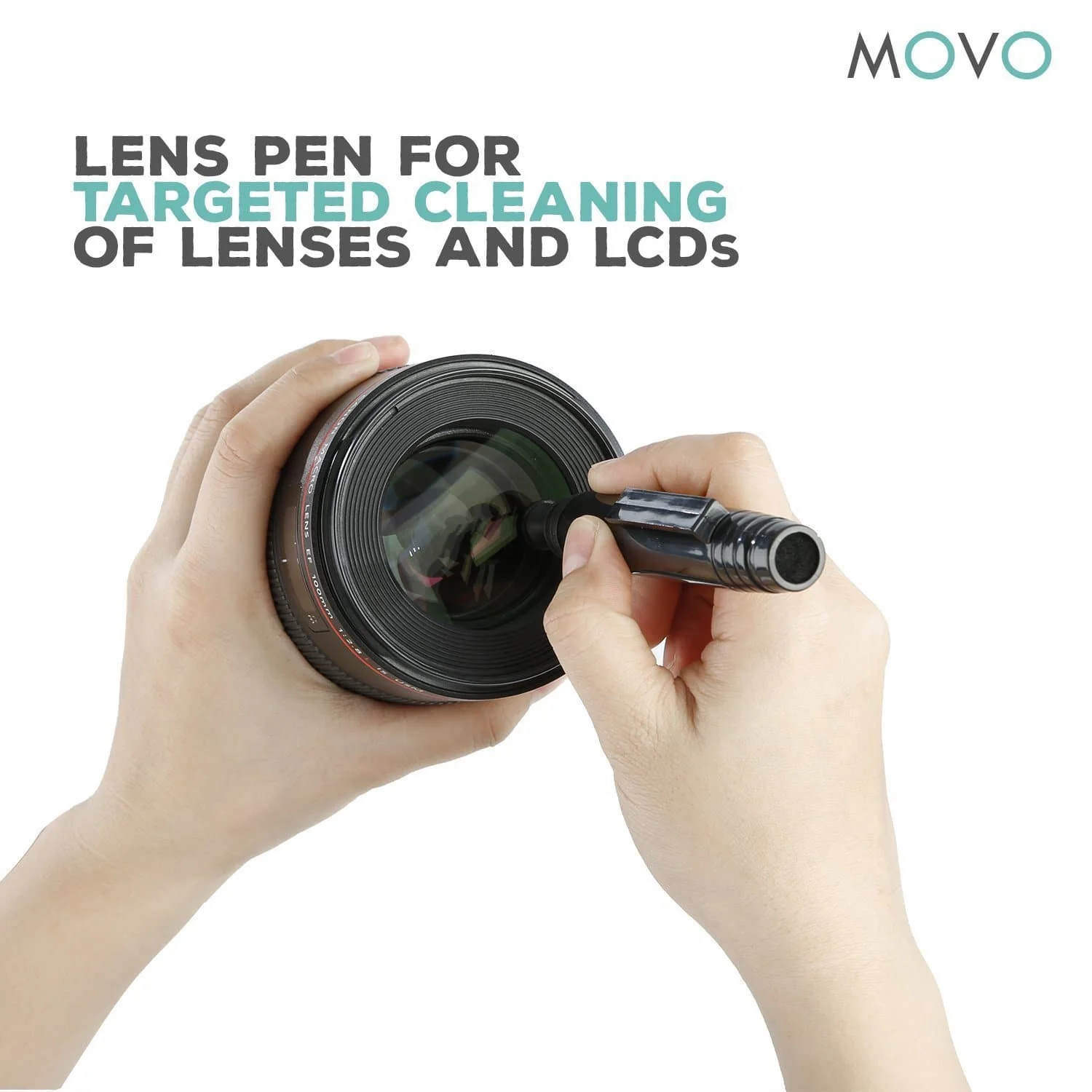 CCD Clean Kit | 18-Piece Essentials Camera Sensor Cleaner Kit | Movo - Image 7