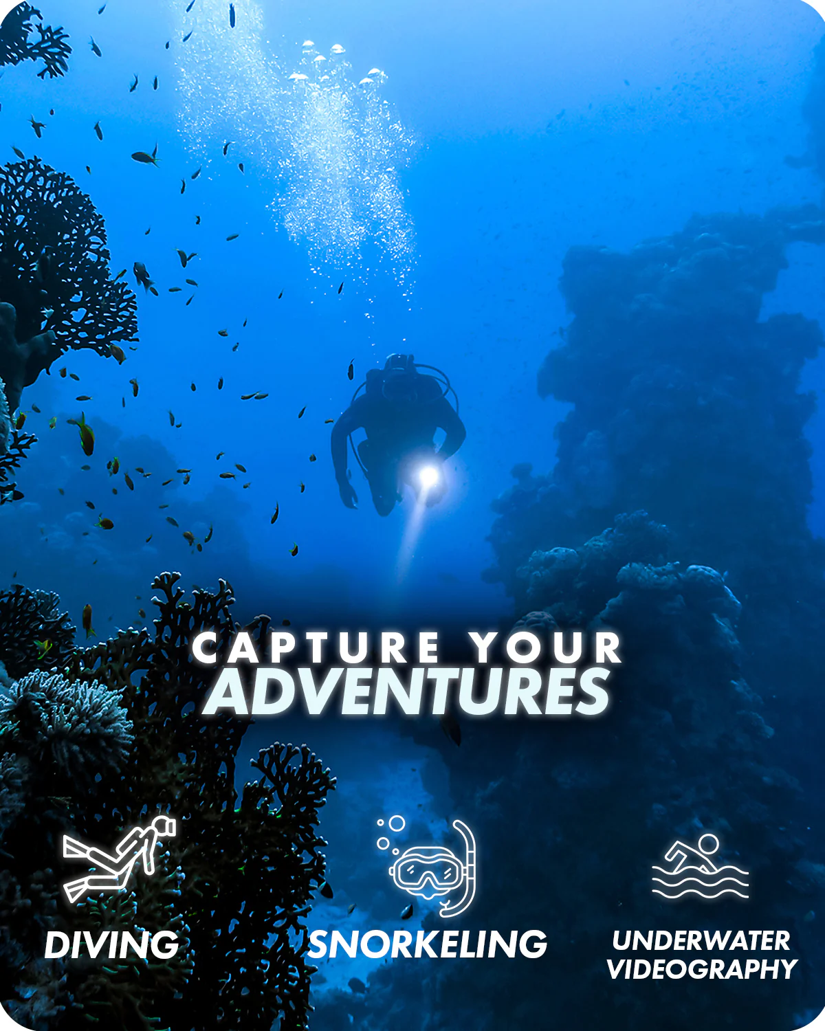 DiveRig6 | Underwater Video/Photo Diving Rig | Movo - Image 4