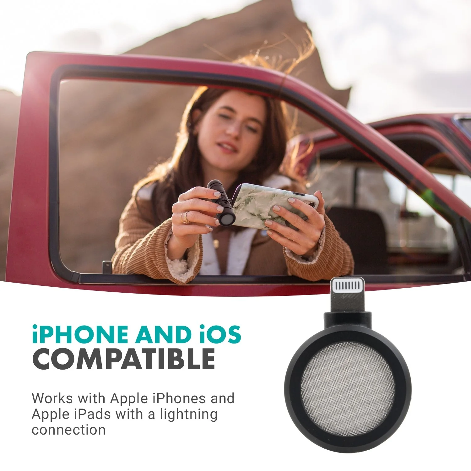 DoubleMic-DI | Dual Capsule Microphone for iPhone | Movo - Image 6