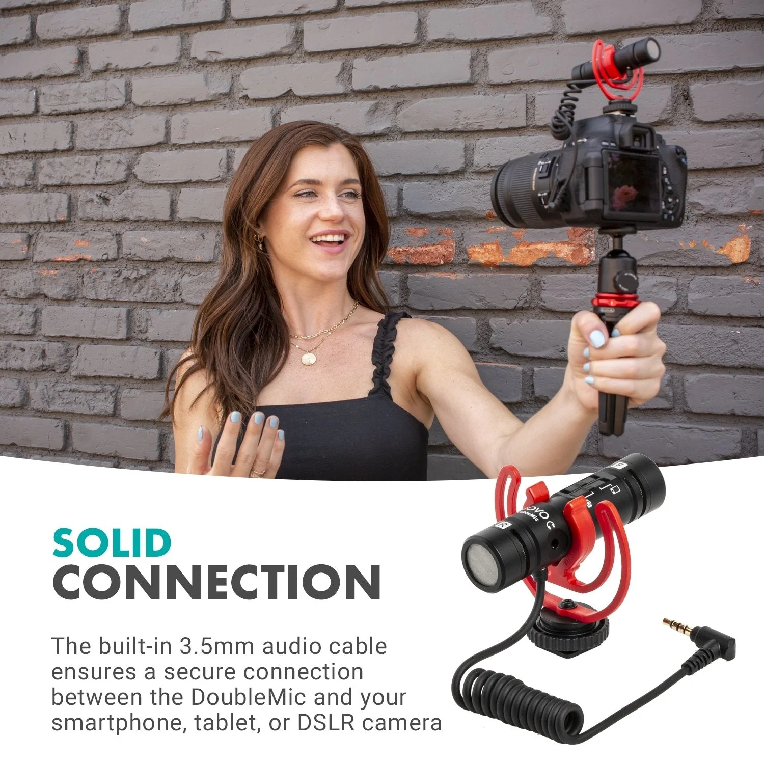 DoubleMic | Dual-Channel Supercardioid Microphone | Movo - Image 7