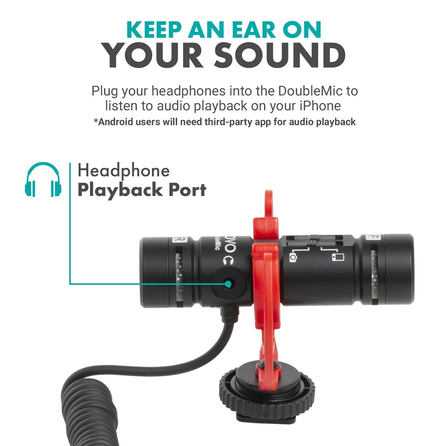 DoubleMic | Dual-Channel Supercardioid Microphone | Movo - Image 8
