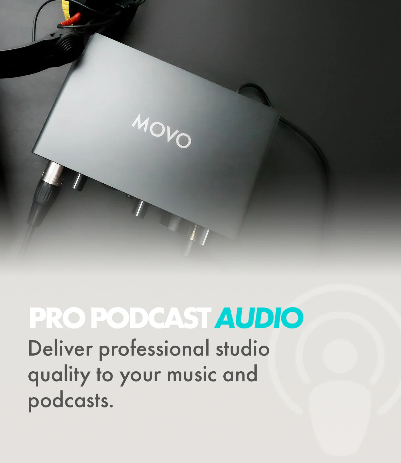 MDX-1+CastMic | Dynamic XLR Microphone Kit | Movo - Image 4