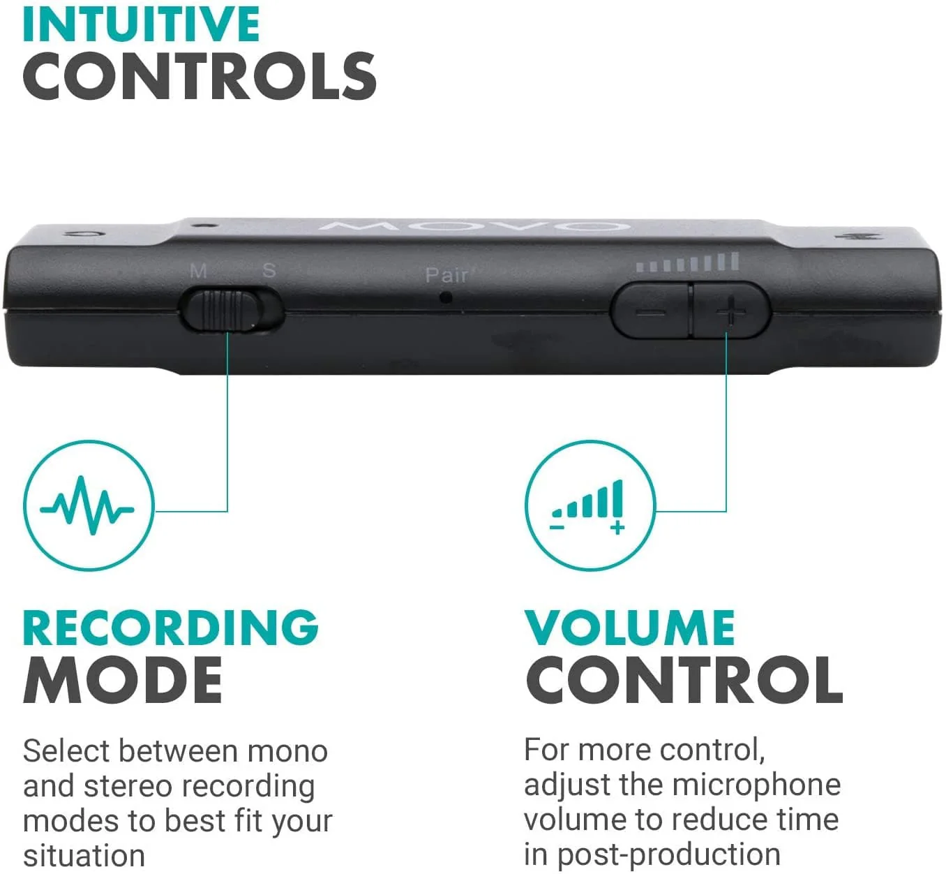 EDGE-UC | USB-C Wireless Microphone for Android & Samsung | Movo - Image 5