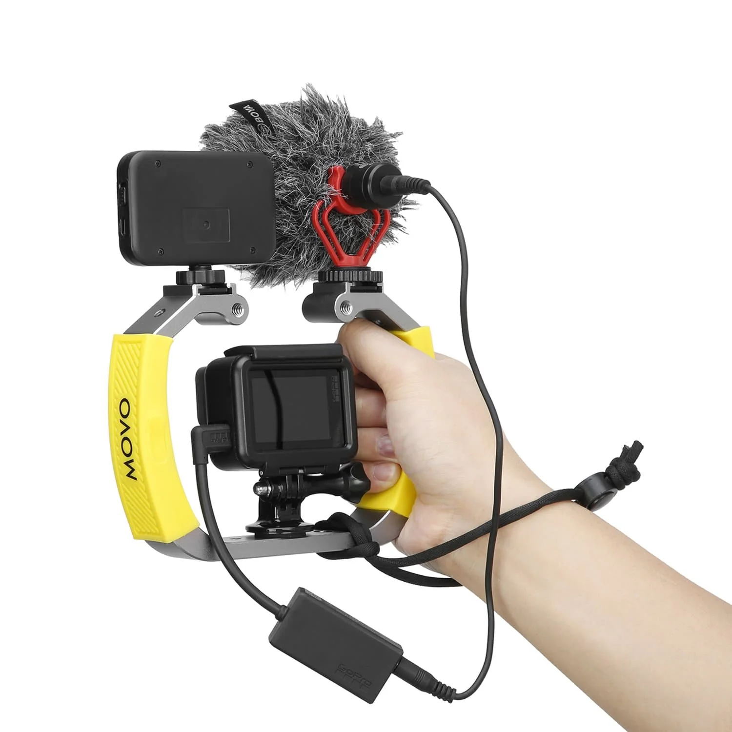 GB-U70 | Underwater Diving GoPro Rig | Movo - Image 10