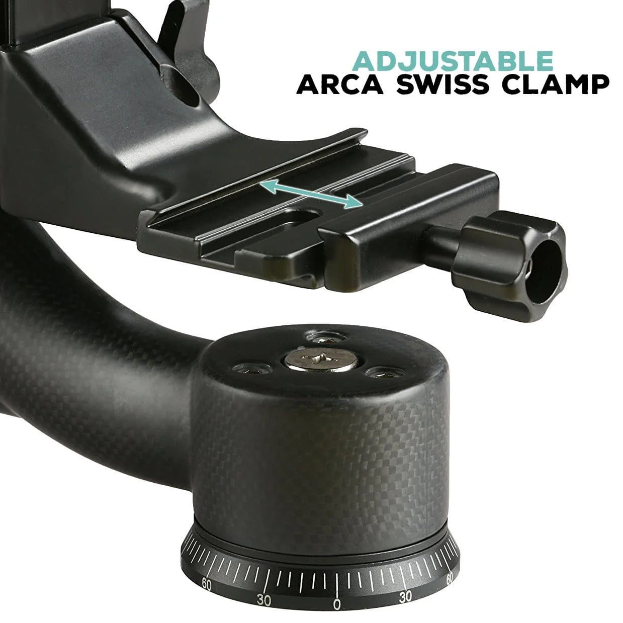 GH800 | Professional Gimbal Tripod Head | Movo - Image 5