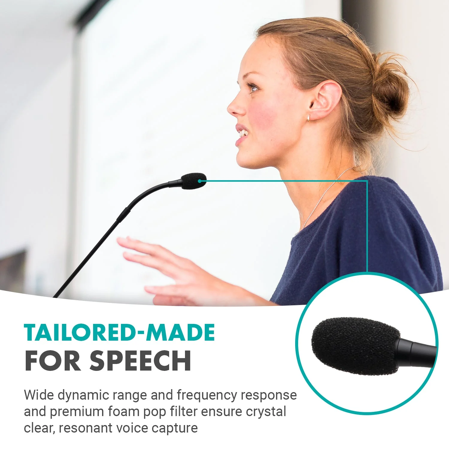 GM-7 | USB Gooseneck Microphone | Movo - Image 3