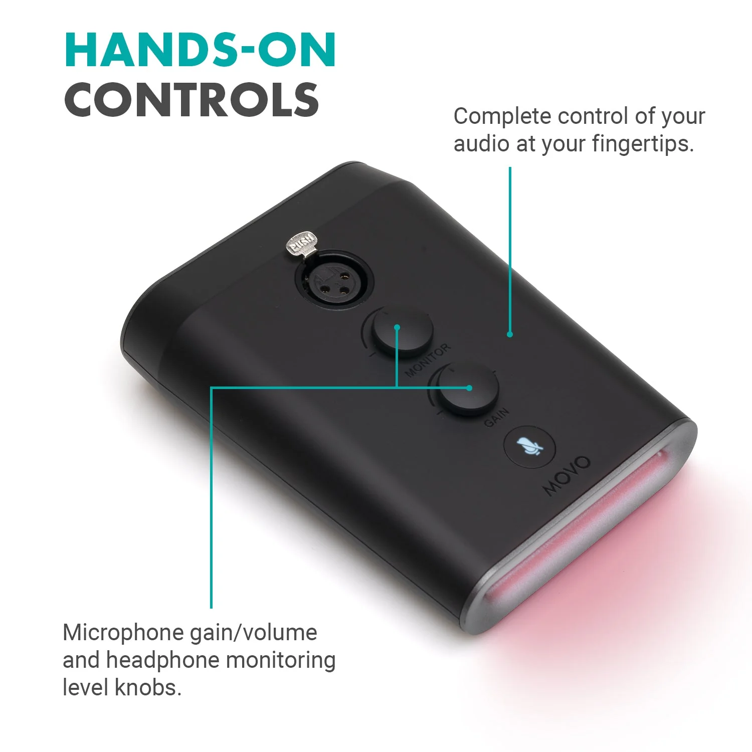 GM-7 | USB Gooseneck Microphone | Movo - Image 4