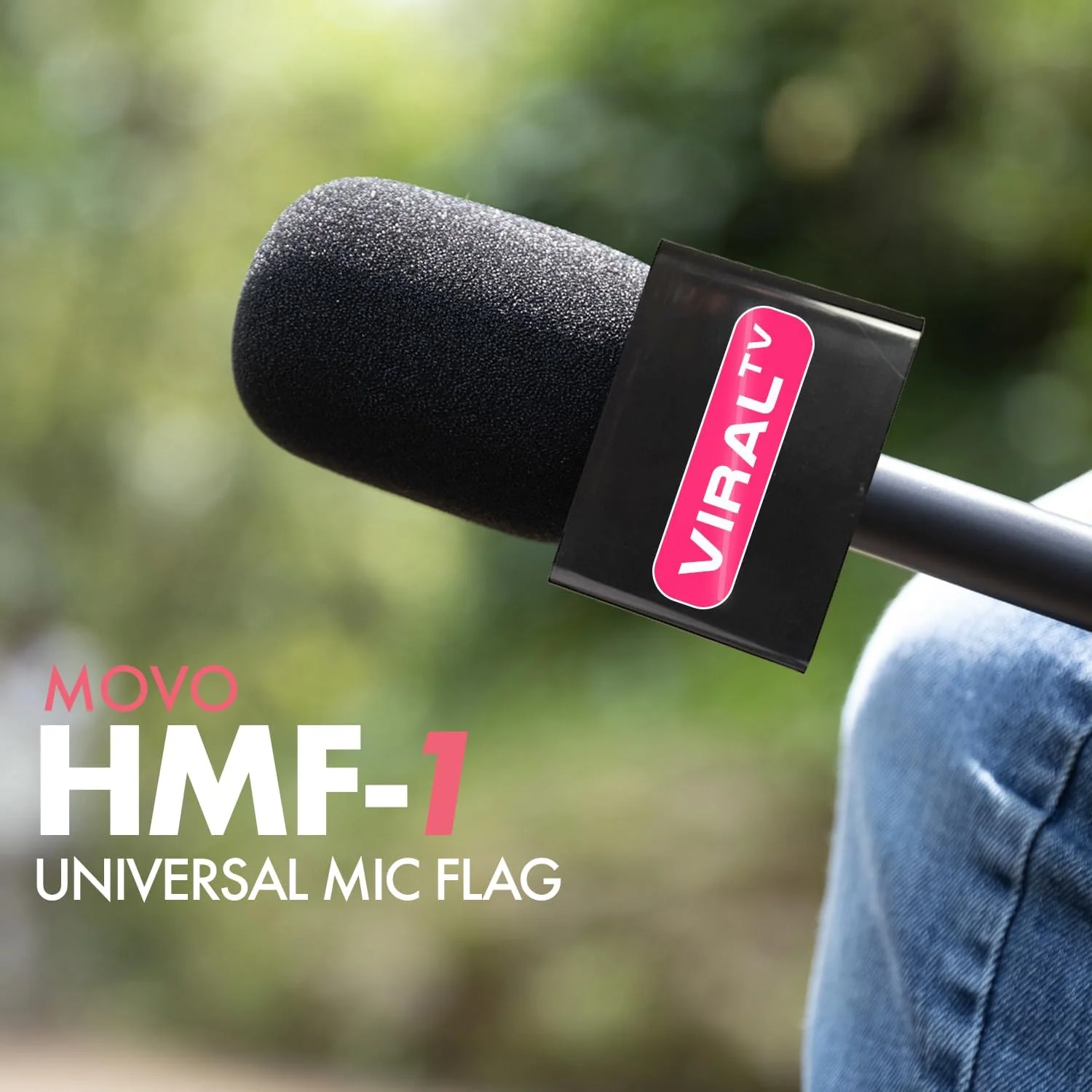 HMF-1 | Mic Flag for the WMX-HM Handle | Movo - Image 2
