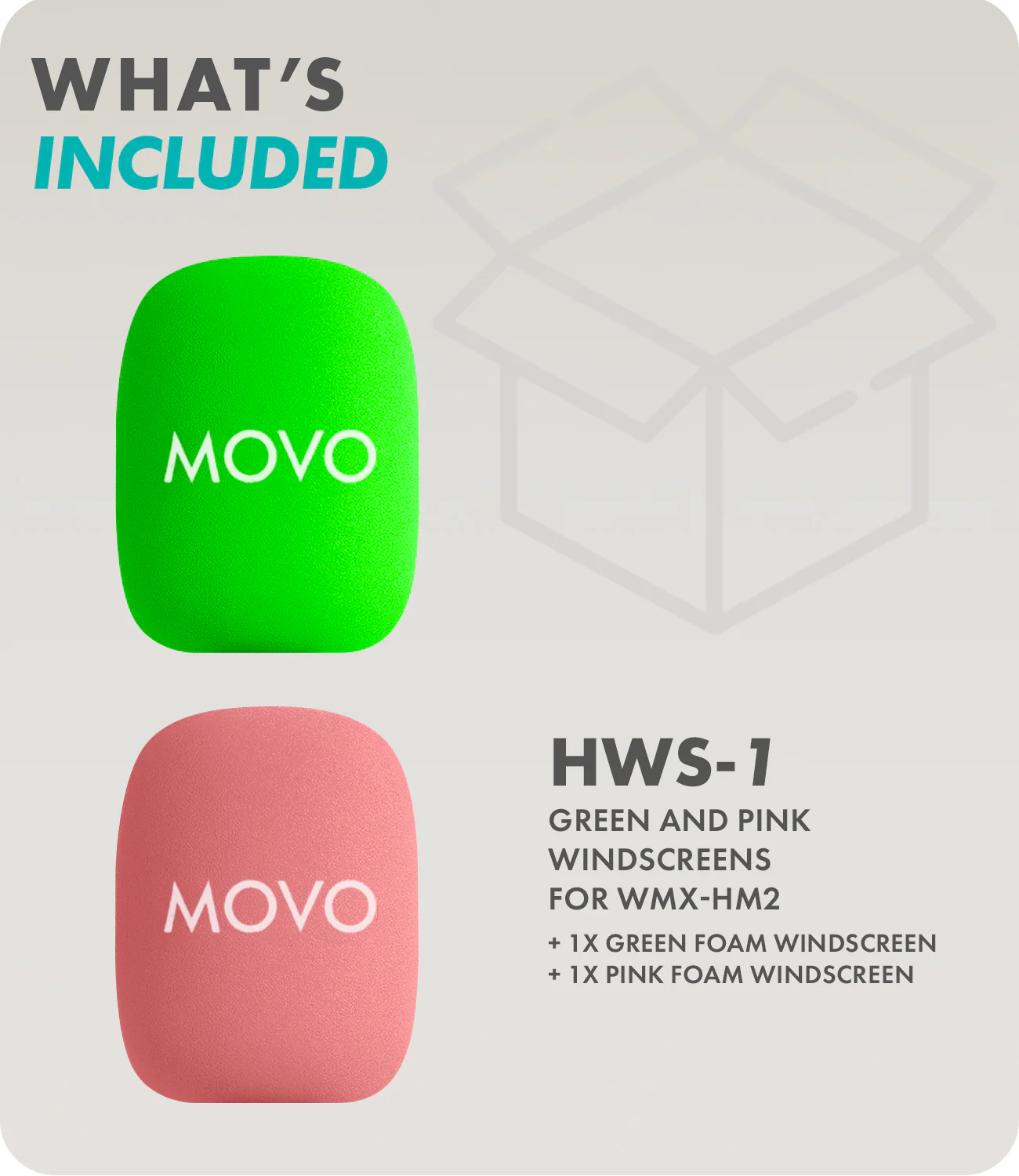HWS | Colorful Foam Covers for Mic Handle | Movo - Image 10