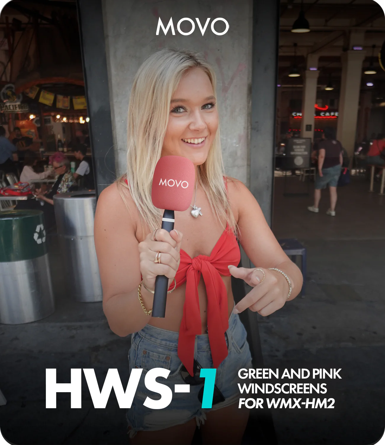 HWS | Colorful Foam Covers for Mic Handle | Movo - Image 8