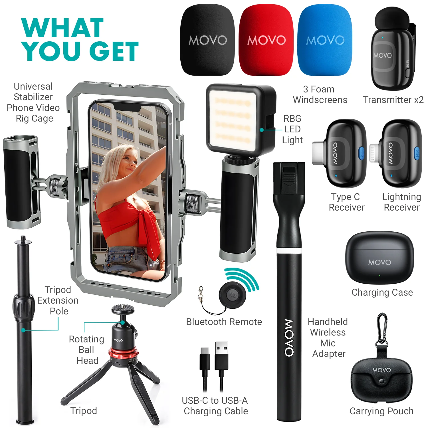 iFilmer-PRO | Smartphone Film Kit | Movo - Image 10