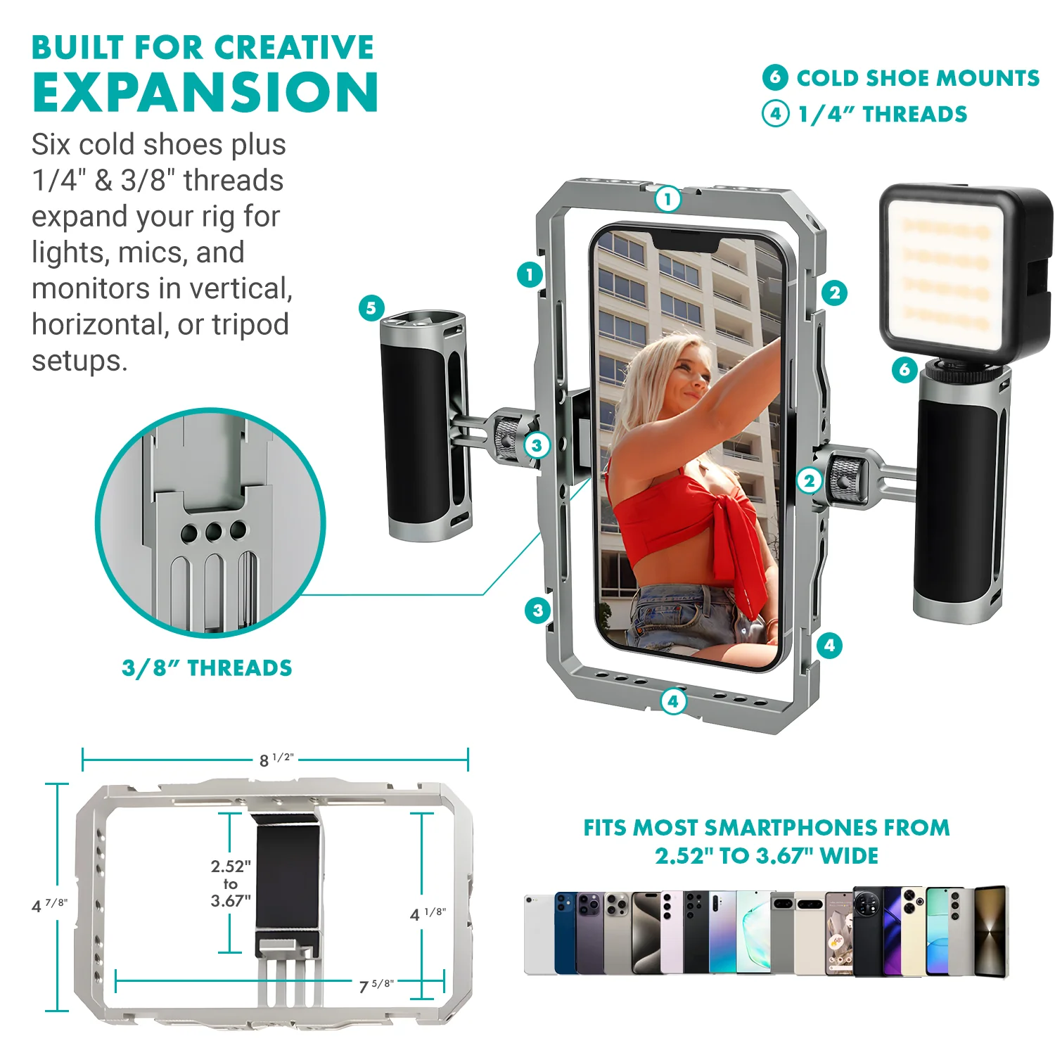 iFilmer-PRO | Smartphone Film Kit | Movo - Image 12