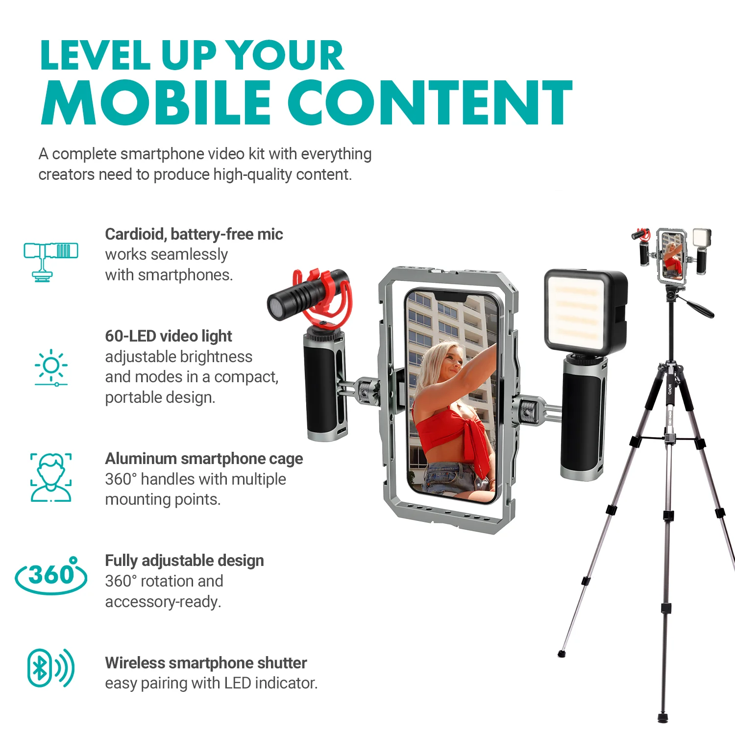 iFilmer-PRO | Smartphone Film Kit | Movo - Image 21