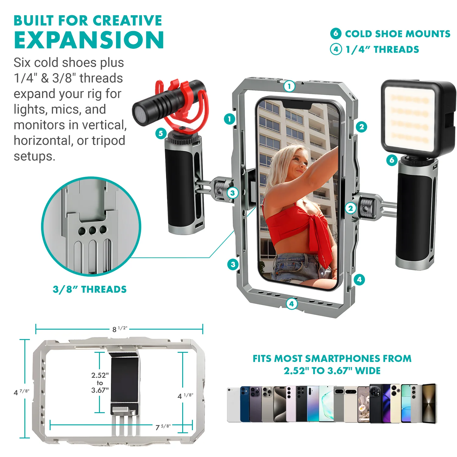 iFilmer-PRO | Smartphone Film Kit | Movo - Image 28