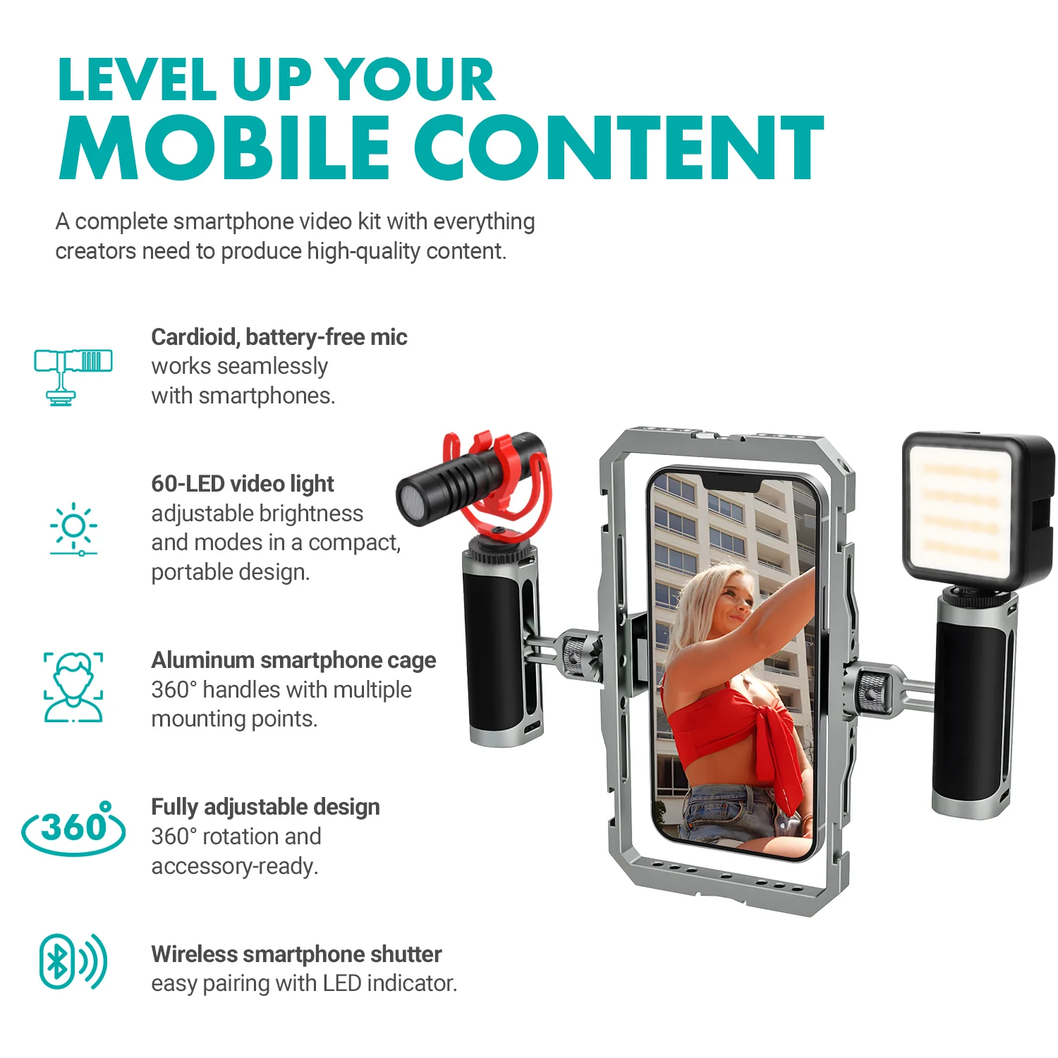 iFilmer-PRO | Smartphone Film Kit | Movo - Image 29