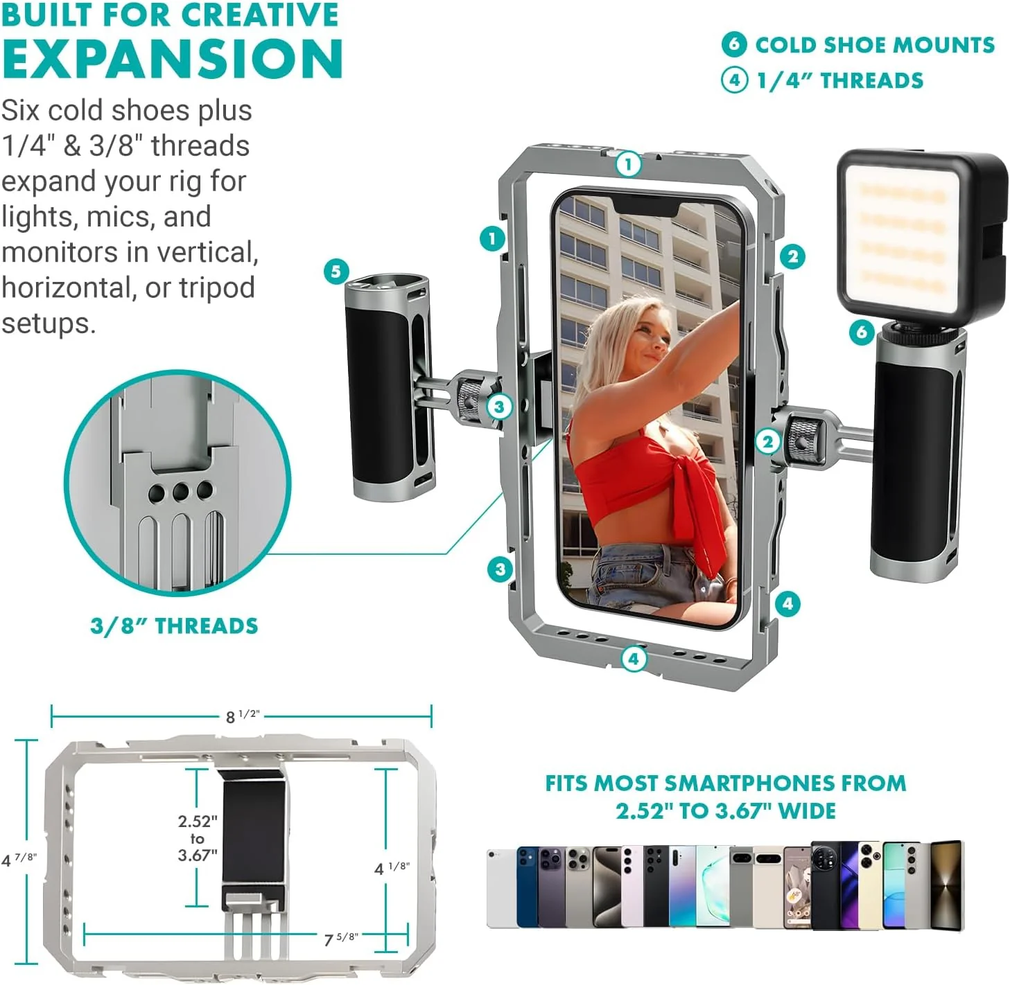 iFilmer-PRO | Smartphone Film Kit | Movo - Image 4