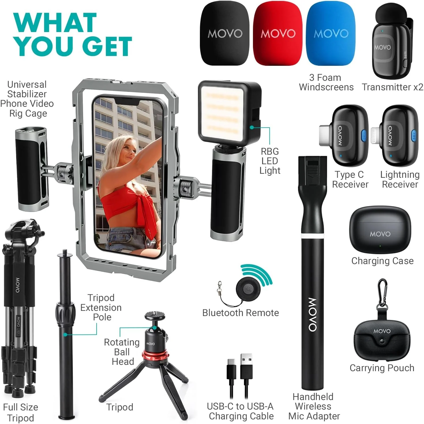 iFilmer-PRO | Smartphone Film Kit | Movo - Image 7