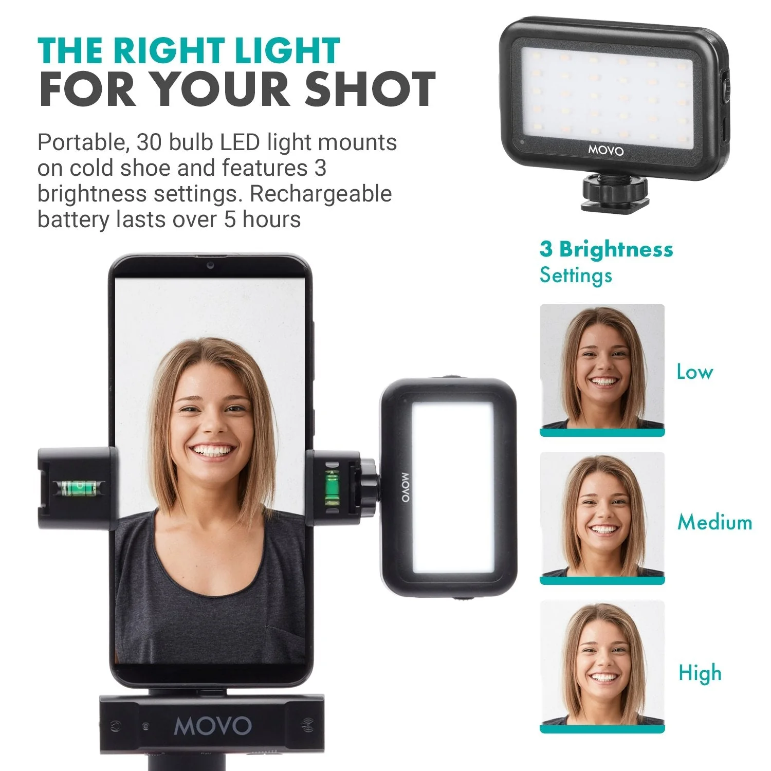W2C | Vlogging Kit with Wireless Mics | Movo - Image 3