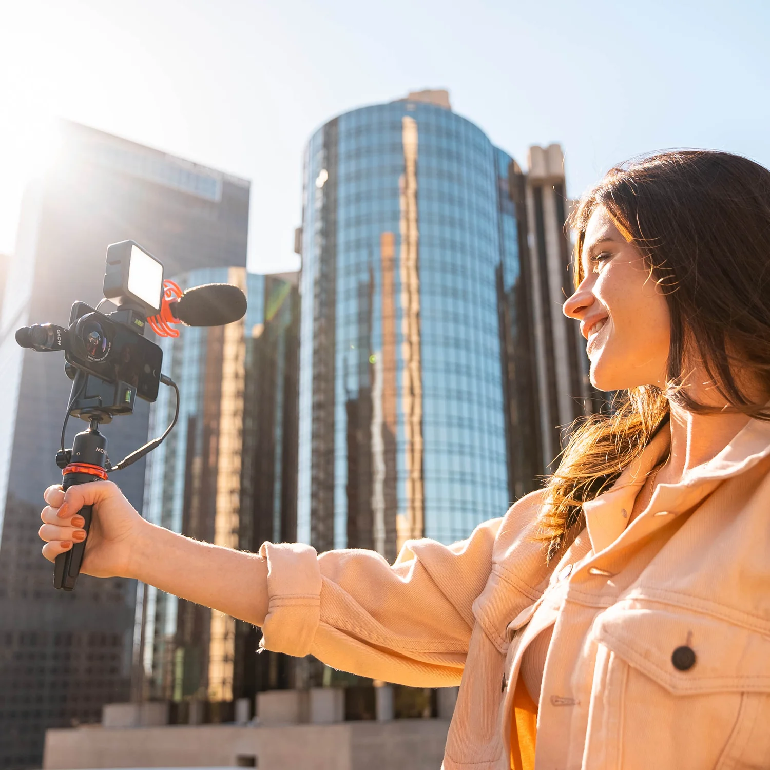 iVlog1 | Vlogging Kit for iPhone | Movo - Image 9