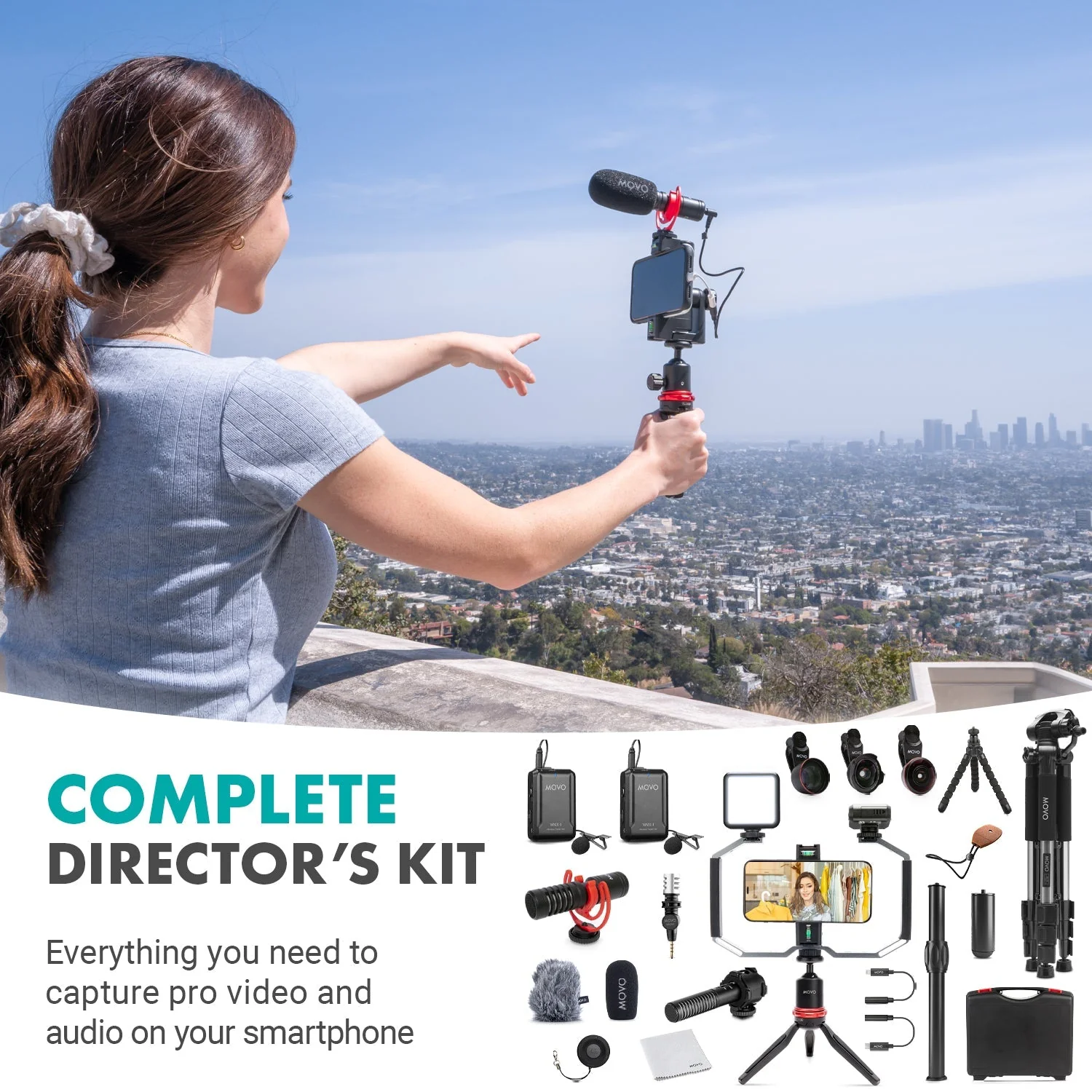 iVlog5 | Complete Director’s Vlogging Kit | Movo - Image 2