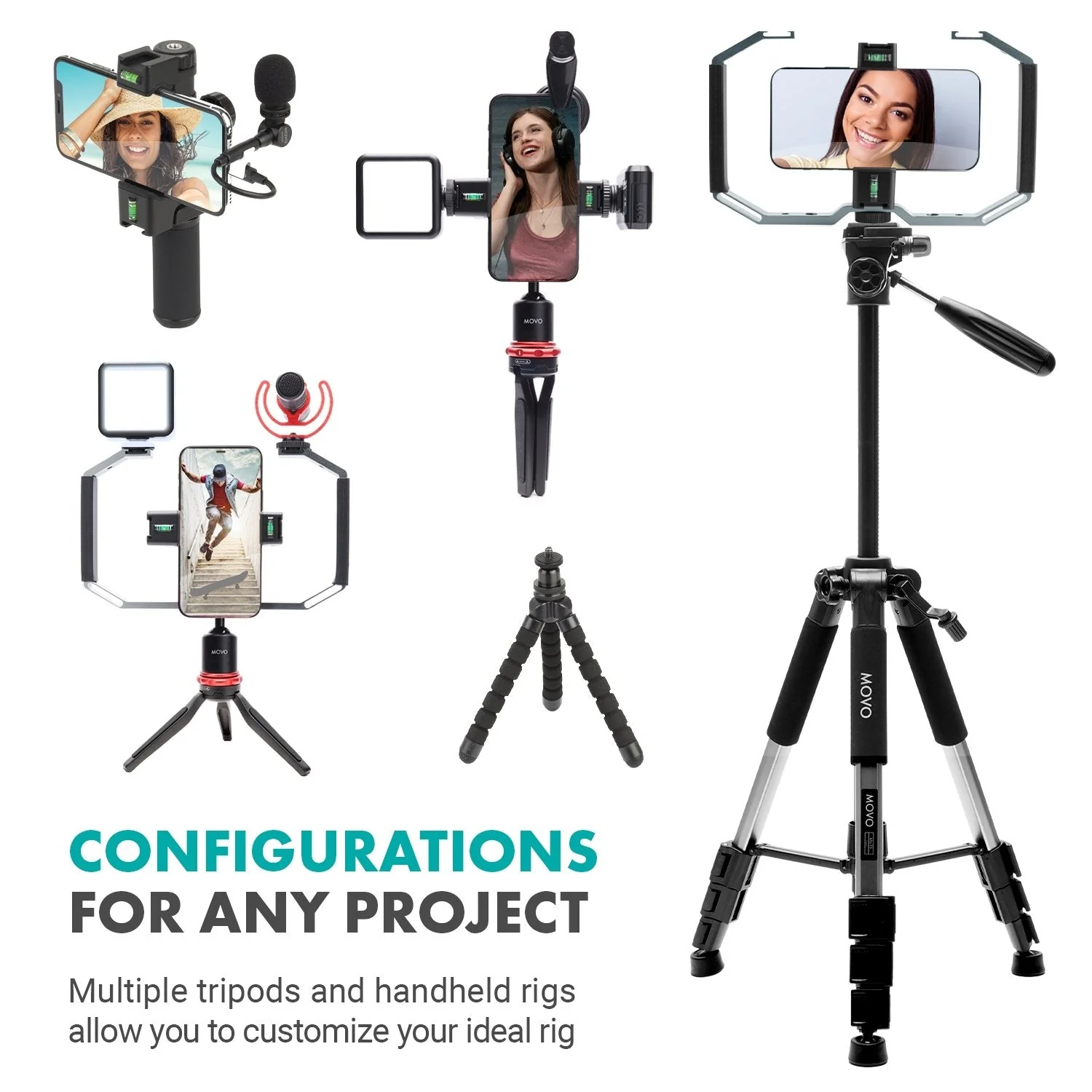 iVlog5 | Complete Director’s Vlogging Kit | Movo - Image 3