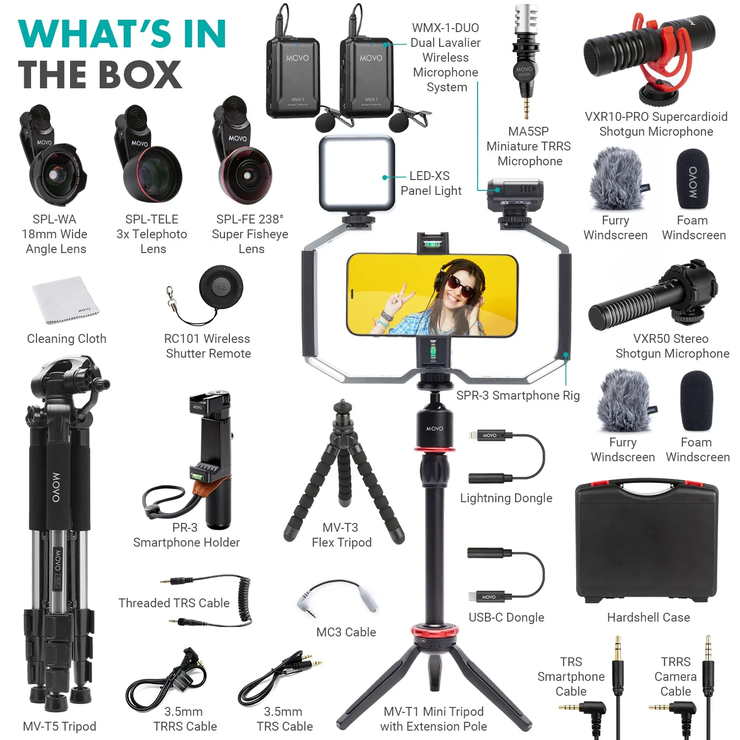 iVlog5 | Complete Director’s Vlogging Kit | Movo - Image 6