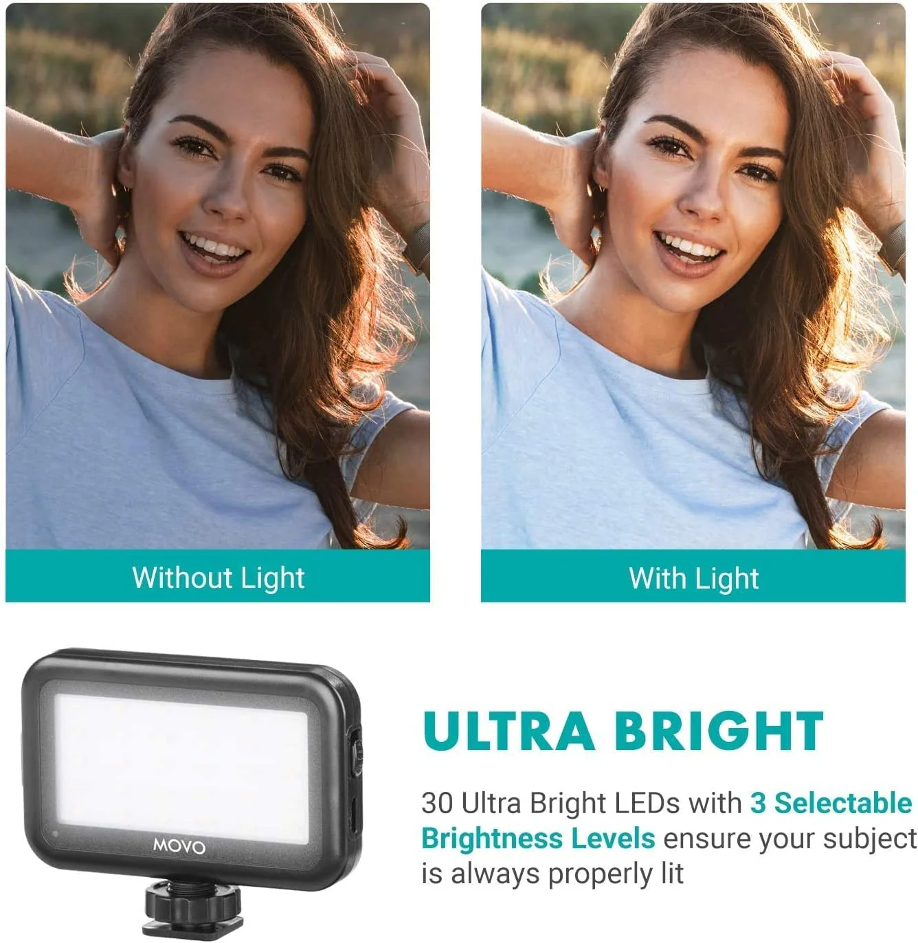 iVlogger+MV-T5 | Smartphone Vlogging Kit with Fullsize Tripod | Movo - Image 4