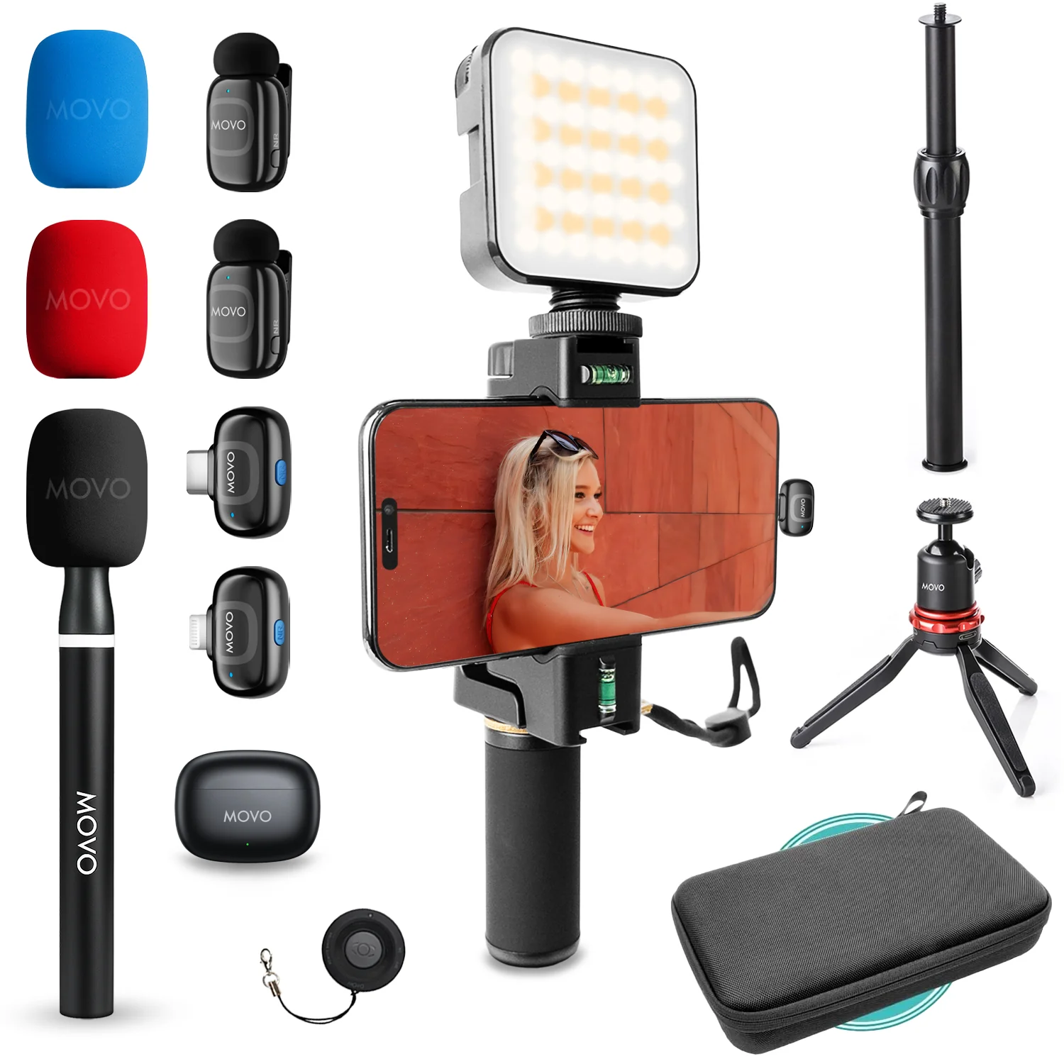 iVlogger-PRO-Wireless | Smartphone Video Kit | Movo - Image 8