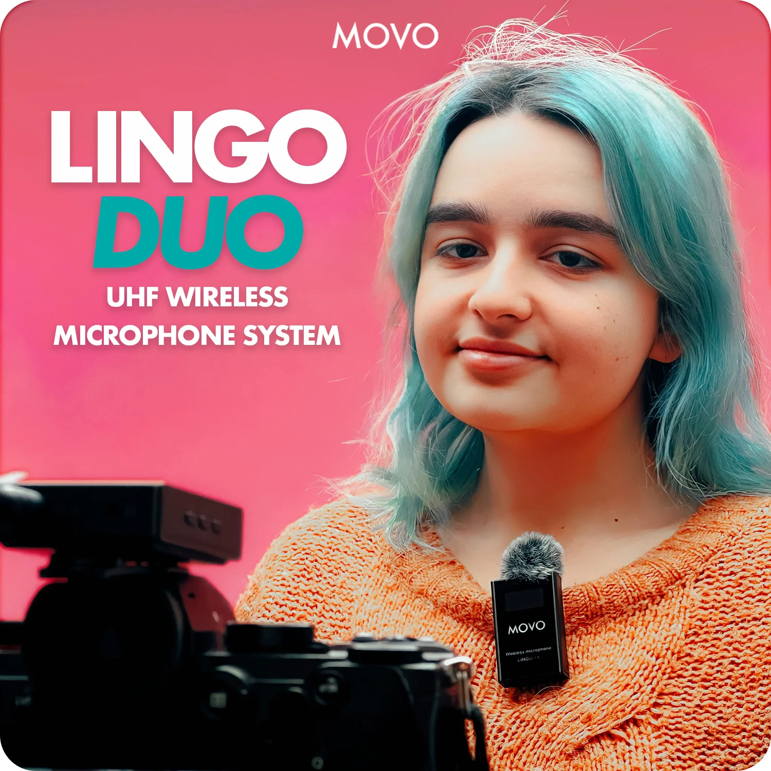 LINGO DUO | Wireless Lavalier Microphone | Movo - Image 3