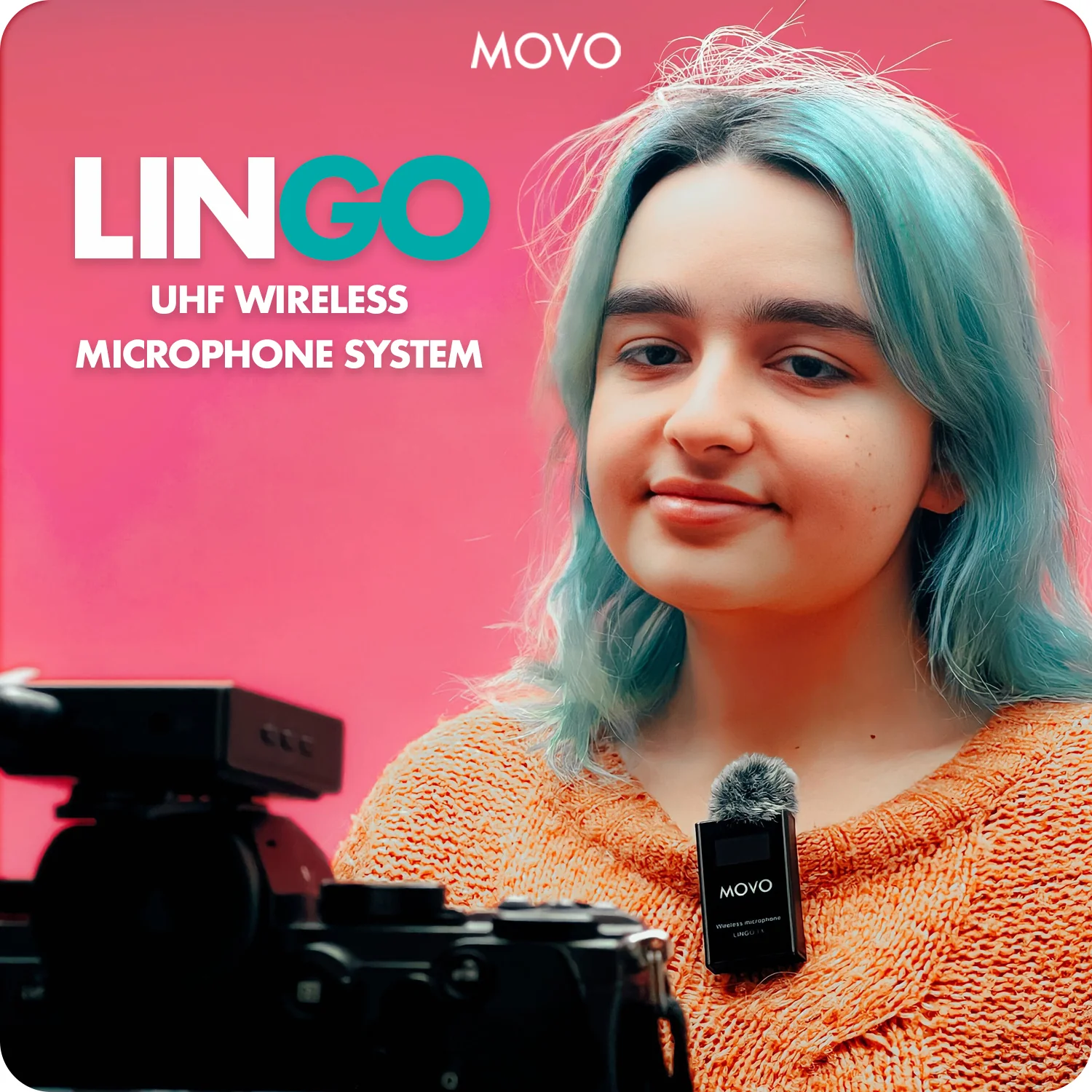 LINGO | Wireless Lavalier Microphone | Movo - Image 3
