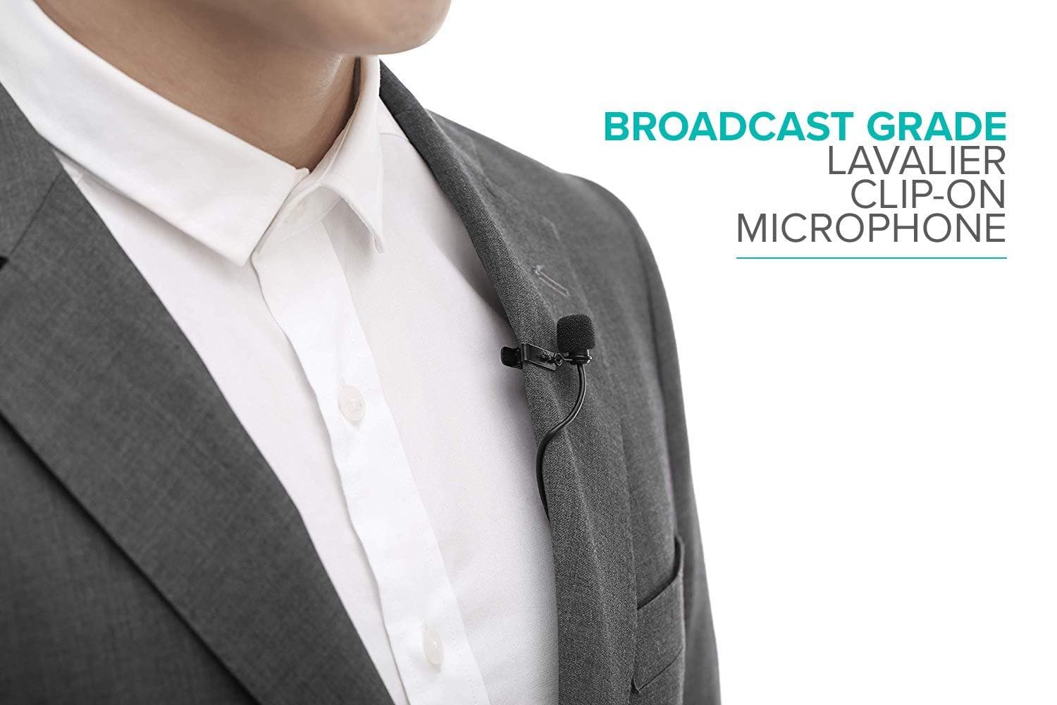 LV1-UC | USB-C Omni Clip-on Lavalier Microphone | Movo - Image 3