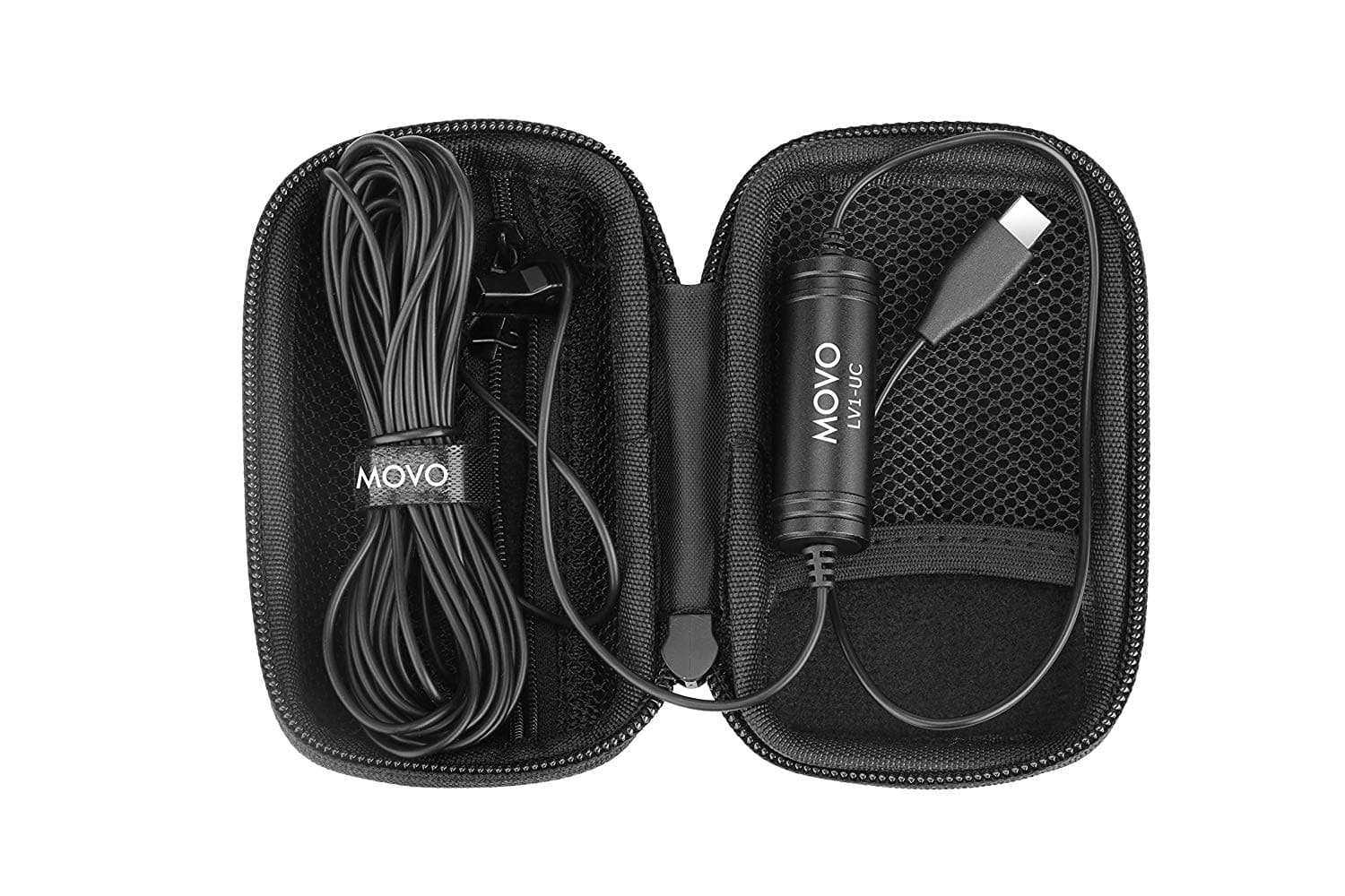 LV1-UC | USB-C Omni Clip-on Lavalier Microphone | Movo - Image 8