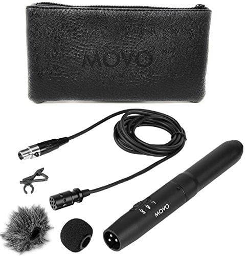 LV11C | XLR Lavalier Cardioid Condenser Microphone | Movo