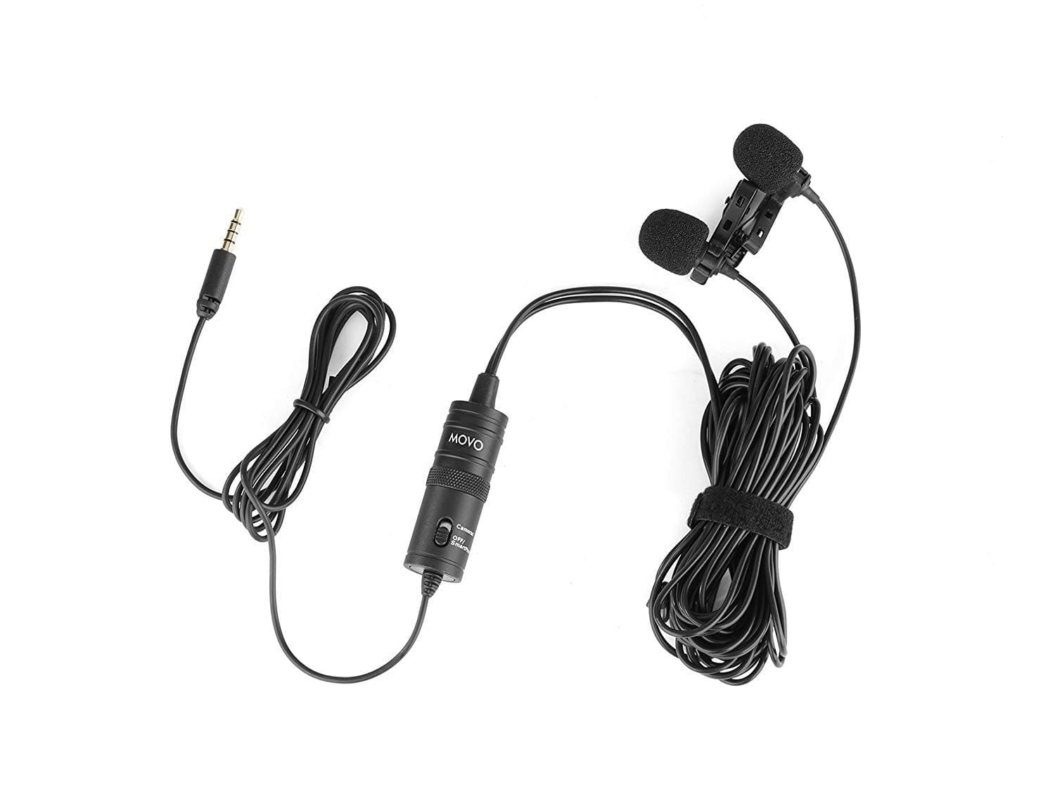 LV2 | Double-Lav Omnidirectional Mic | Movo - Image 2