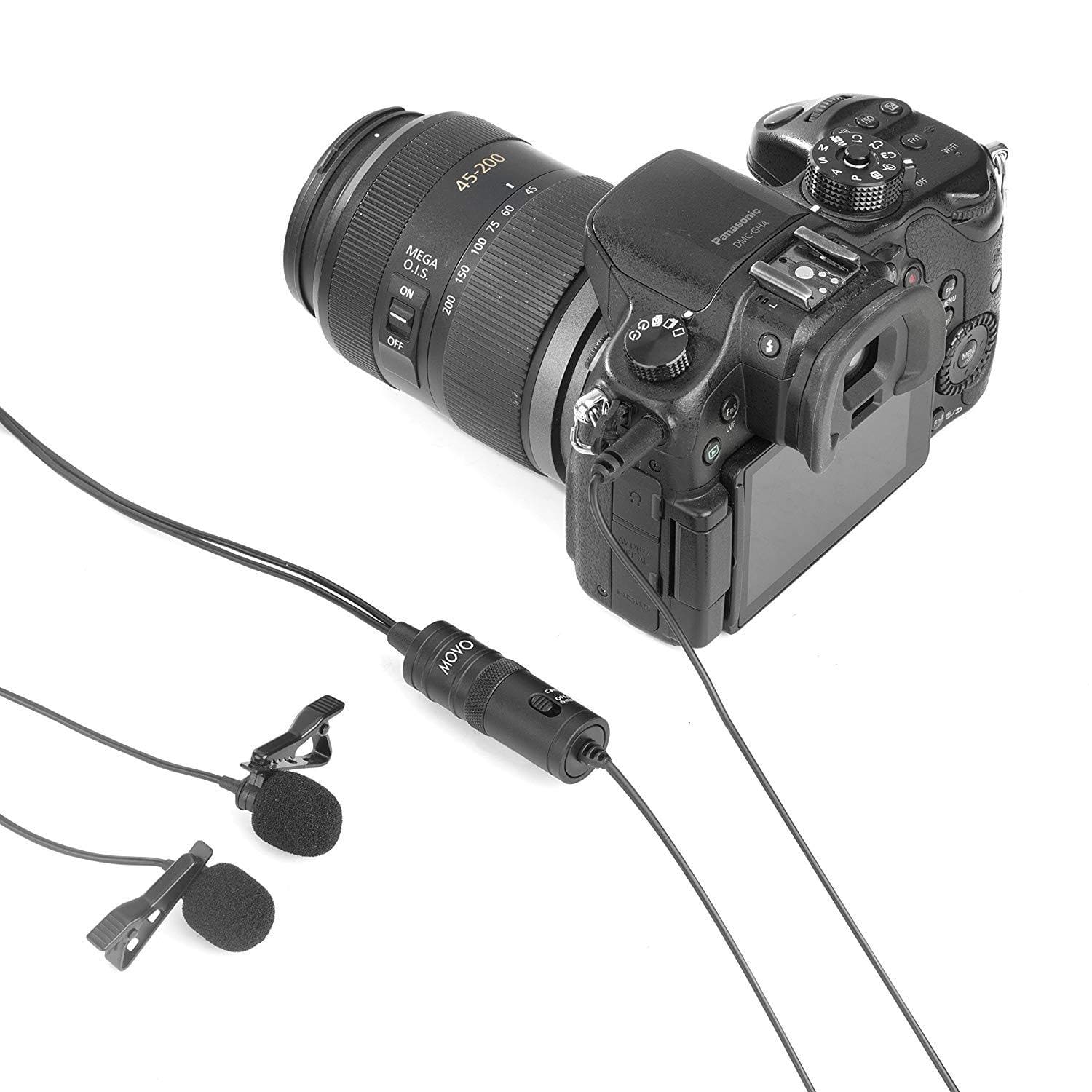 LV2 | Double-Lav Omnidirectional Mic | Movo - Image 3