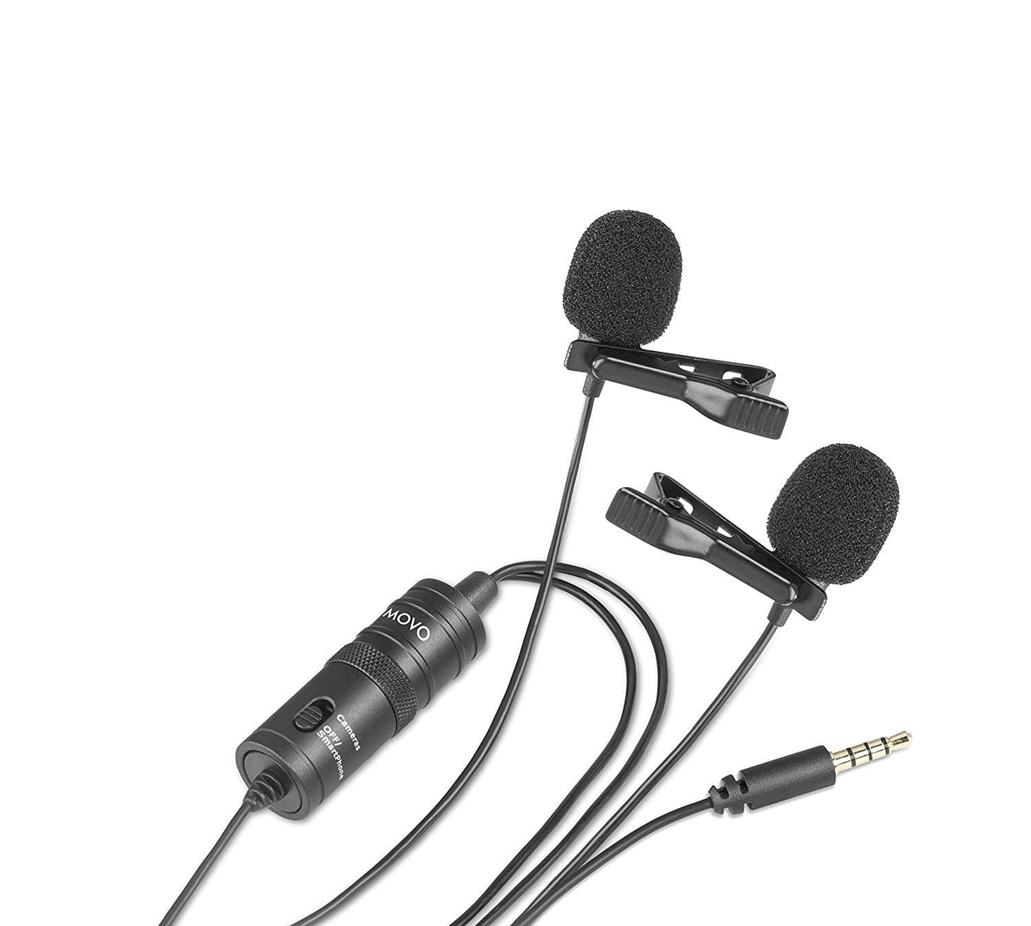 LV2 | Double-Lav Omnidirectional Mic | Movo - Image 5