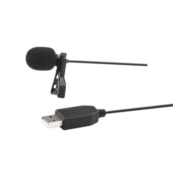M1 | USB 20-foot Cord Clip-On Lavalier Microphone for PC & Mac | Movo - Image 3