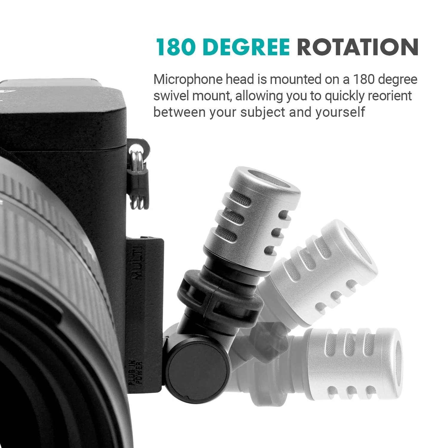 MA5CA | Mini Shotgun Omnidirectional Mic | Movo - Image 4